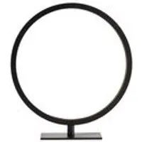lampe à poser circle noir mat