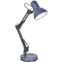 lampe de bureau architecte flex bleu