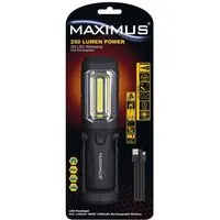 maximus lampe torche multifonction rechargeable 240lm 3w