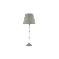 lampe de table joanna gris et  1 ampoule