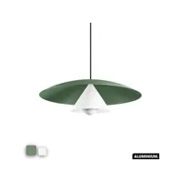 lampe de suspension - olemi  vert - blanc