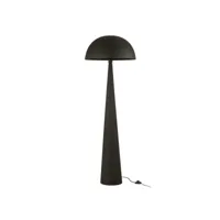 paris prix - lampadaire en métal champignon 148cm noir