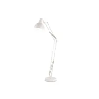 ideal lux wally lampadaire task blanc