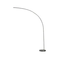 paris prix - lampadaire arc led design ekalaka 185cm gris