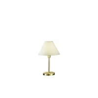 lampe de table hilton laiton 1 ampoule diamètre 33 cm