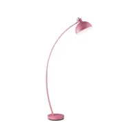 paris prix - lampadaire arc design philipsburg 159cm rose