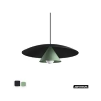 lampe de suspension - olemi  noir - vert