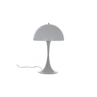 lampe de bureau moderne sheridan blanc 1 ampoule