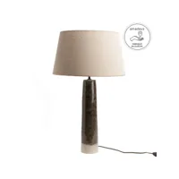lampe suzy gris 71 cm