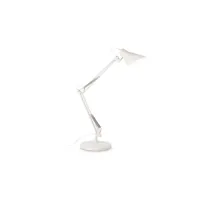 ideal lux sally lampe de bureau réglable blanche