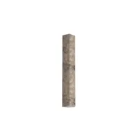 lumicom  cube plafonnier, 1x gu10, max 33w, métal, béton, h60cm 303006000042