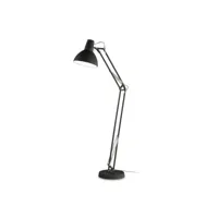 ideal lux wally lampadaire task noir