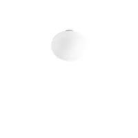 ideal lux cotton plafonnier globe blanc 40cm