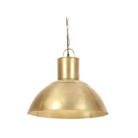 vidaxl lampe suspendue 25 w laiton rond 48 cm e27 320564