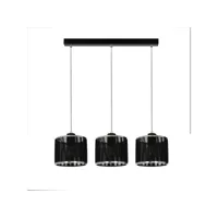 anina - suspension droite à 3 lampes - 3xe14 - max.25w - ip20 - l 110 cm