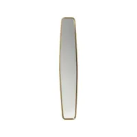 miroir clip laiton 177x32cm