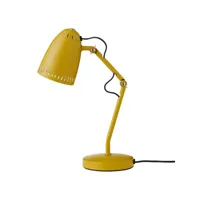 superliving lampe de bureau dynamo 345 jaune moutarde mat