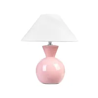lampe à poser en céramique rose ferry 356573