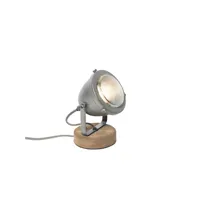 qazqa led lampes de table emado - acier - industriel - d 12cm
