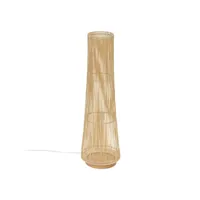 lampadaire en bambou naturel h 100 cm - atmosphera
