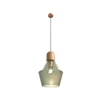 lampe à suspension - lampe style cristal moderne - hewl vert