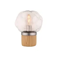 lampe à poser en verre transparent - design nordique – bubble light 70587259