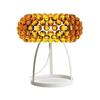 lampe de table - lampe de salon à boutons en cristal - grande - savoni doré