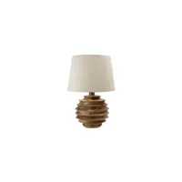 lampe de table magny en bois de manguier 03602201