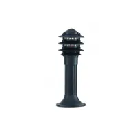 lanterne de jardin outdoor posts verre 1 ampoule 45cm