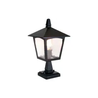 lanterne de jardin york noir 31,5 cm