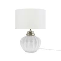 lampe de chevet moderne blanche neris 77944