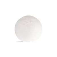 lampadaire sphérique acrylique blanc - baguio - l 80 x l 80 x h 80 cm - neuf
