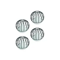 balise solaire ezilight® solar deco ball pack de 4 lampes balise solaire ezilight® solar deco ball pack de 4 lampes