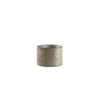light & living abat-jour cylindre chelsea - argent - ø30x21cm 2230057