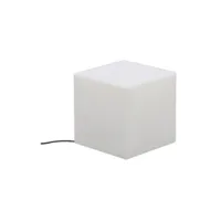 cube lumineux intérieur extérieur cuby 43 cm alimentation électrique