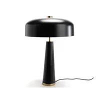 lampe de table theo noire - amadeus