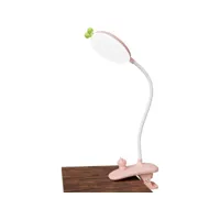 lampe de lecture led flexible usb rechargeable ereaders rose