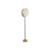 lampadaire boho darling e27 320x175mm   max. 20w beige#noir bois#métal#lin