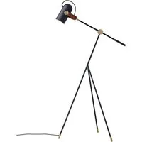 le klint - lampadaire carronade low 360, noir