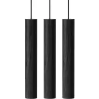 umage - lecture de l'article chimes cluster 3 lampe led suspendue, ø 3 x 22 cm, noir