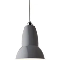 anglepoise - original 1227 maxi lampe suspendue, dove grey (câble : gris)