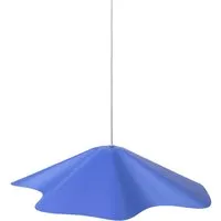 broste copenhagen - skirt lampe suspendue, ø 60 x h 14 cm, baja blue