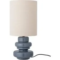 bloomingville - fabiola lampe de table, h 51 cm, bleu