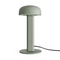 tiptoe - nod lampe de table led, gris eucalyptus