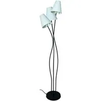 lampe de lecture tosel e5356a lampadaire arbre métal noir l 40 p 40 h 168 cm ampoules e27