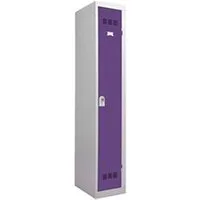 lampe de lecture non renseigné vestiaire industriel métal violet 1 porte l 31 x h 185 x p 51 cm