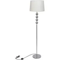 lampe de lecture vidaxl lampadaire avec support haut décoration à 4 boules blanc