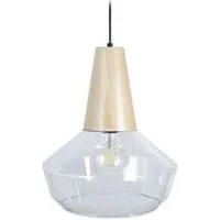 lampe de lecture tosel 15738 suspension bol verre bis naturel ttransparent l 30 p 30 h 85 cm ampoule e27
