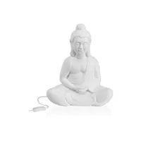 lampe à poser versa - lampe à poser en porcelaine bouddha