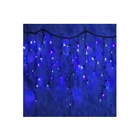 guirlande lumineuses homea rideau stalactites guirlande lumineuse extérieur 200 leds animées bleues